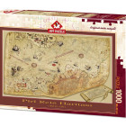 Puzzle - Art puzzle - Pîrî utazásának térképe