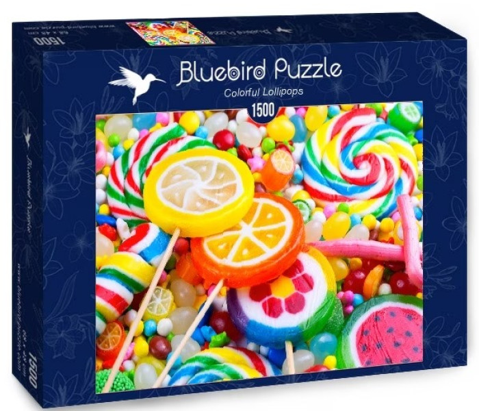 Puzzle - Bluebird - Színes nyalókák
