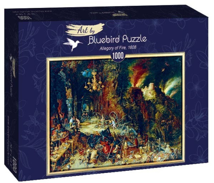 Puzzle - Bluebird - A tűz allegóriája, 1608
