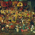 Puzzle - Bluebird - A farsangi böjt és a nagyböjt közötti küzdelem, 1559