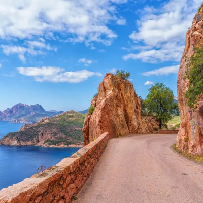 Út a Calanques de Piana-ban Korzikán