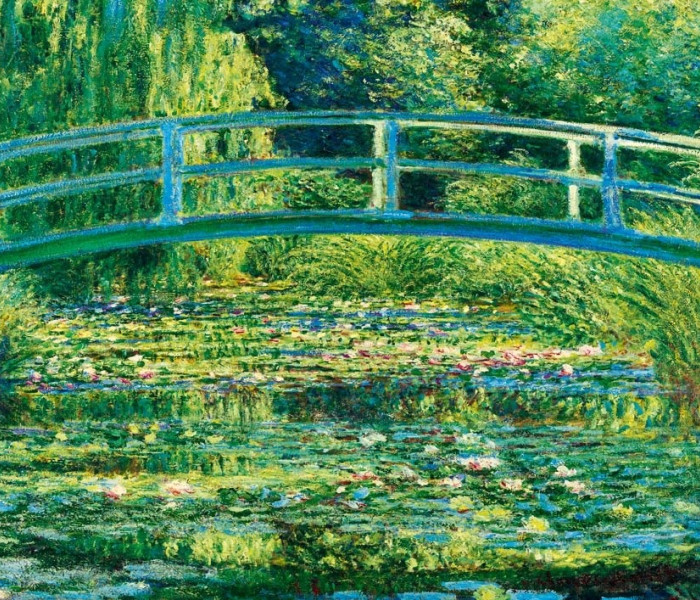 Puzzle - Bluebird - Egy tó tavirózsákkal, 1899