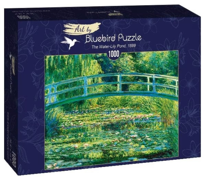 Puzzle - Bluebird - Egy tó tavirózsákkal, 1899
