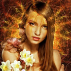 Puzzle - Bluebird - Virágnő