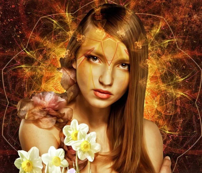 Puzzle - Bluebird - Virágnő