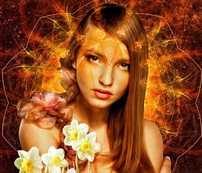 Puzzle - Bluebird - Virágnő