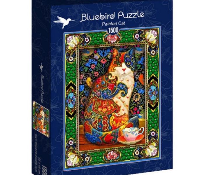 Puzzle - Bluebird - Festett macska
