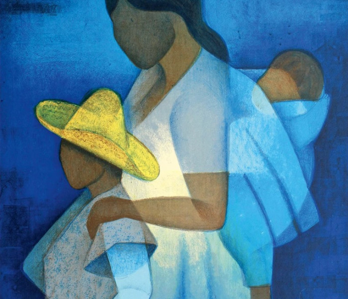 Puzzle - Bluebird - Anya gyerekekkel, 1973