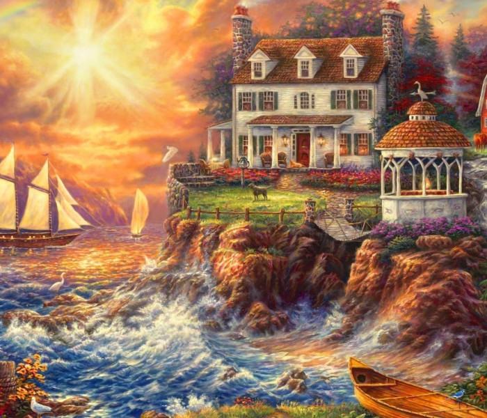 Puzzle - Bluebird - A béke oázisa