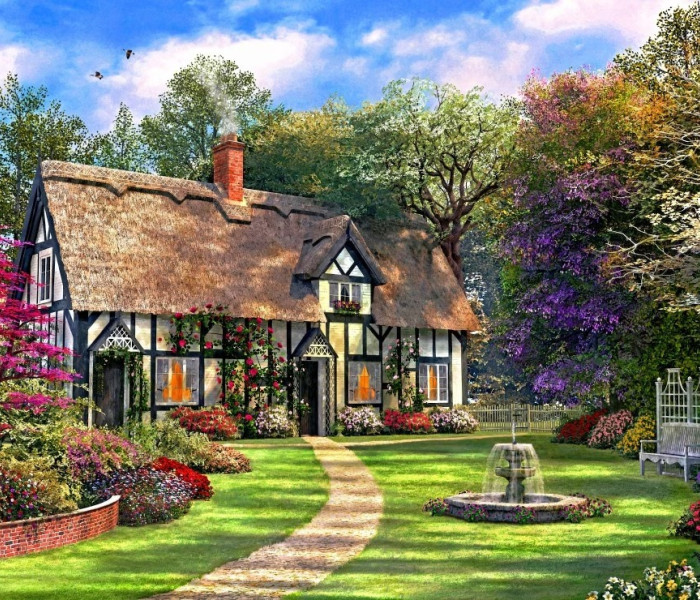 Puzzle - Bluebird - Eldugott ház