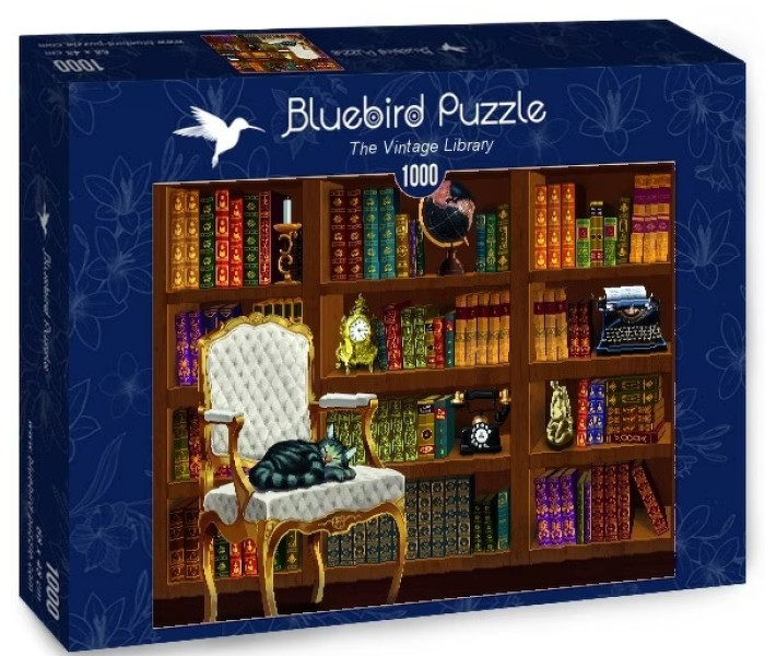 Puzzle - Bluebird - Régi könyvtár