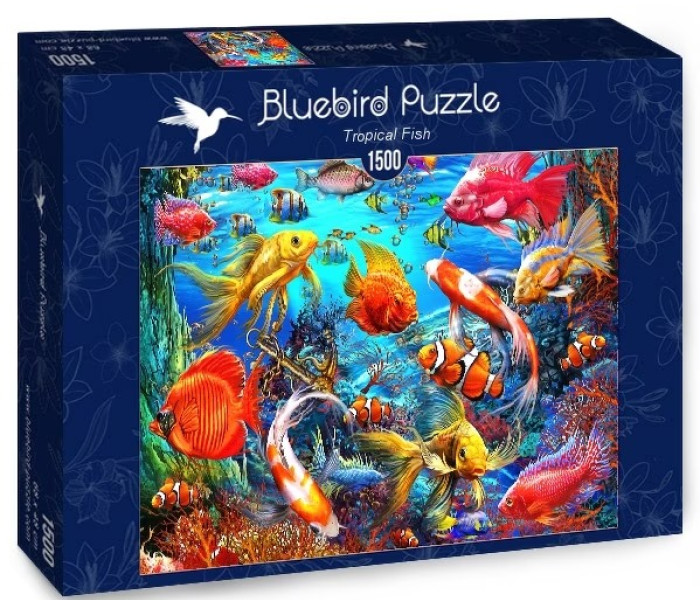Puzzle - Bluebird - Trópusi halak