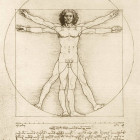 Puzzle - Bluebird - Vitruvius-tanulmány, 1490