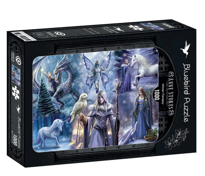 Puzzle - Bluebird - Téli fantázia