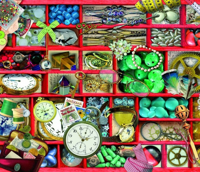 Puzzle - Bluebird - Piros kollekció