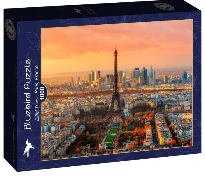 Puzzle - Bluebird - Eiffel-torony, Párizs, Franciaország