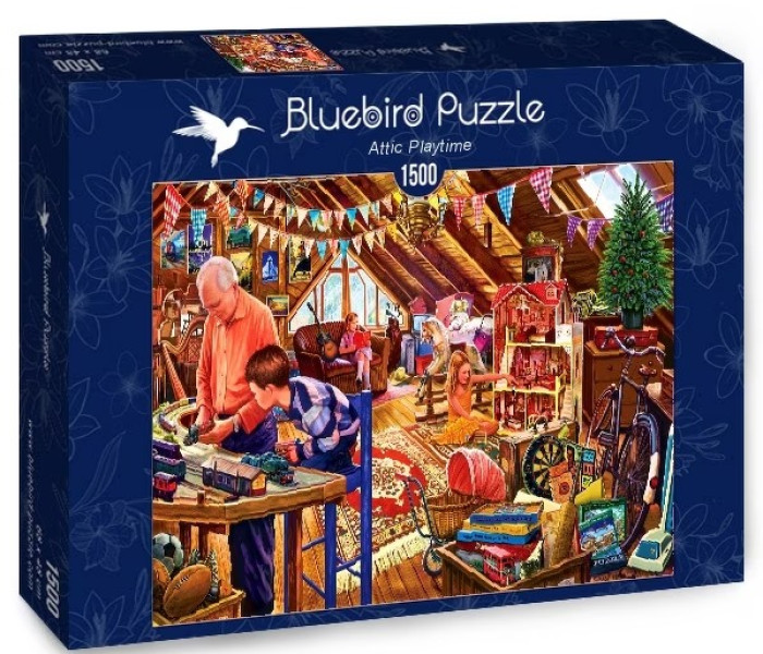 Puzzle - Bluebird - Játék a padláson