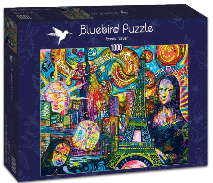 Puzzle - Bluebird - Ikonikus nevezetességek