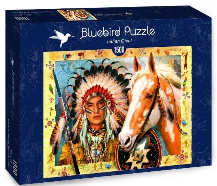 Puzzle - Bluebird - Indiai főnök