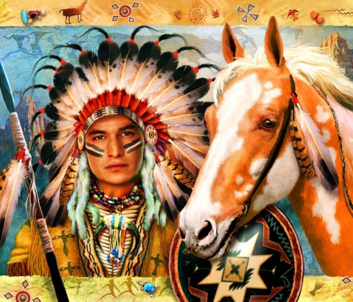 Puzzle - Bluebird - Indiai főnök