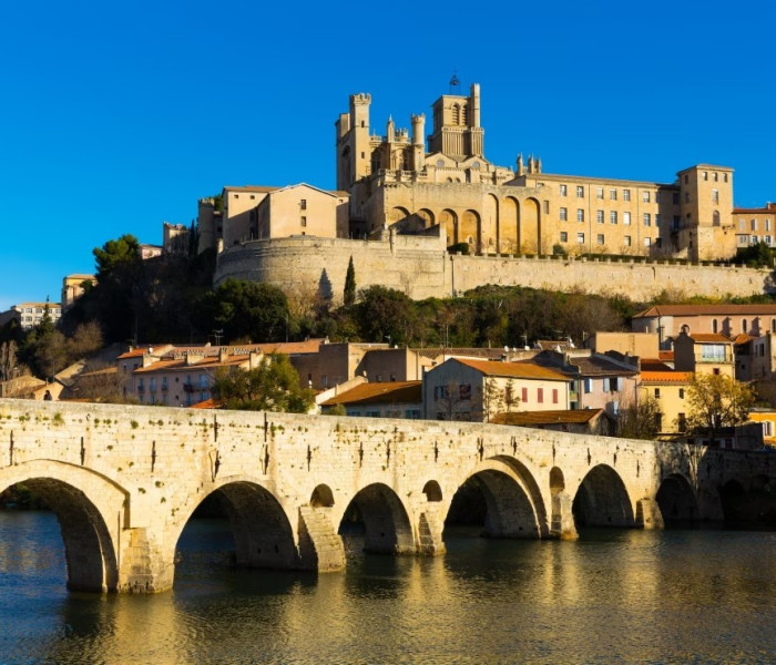 Puzzle - Bluebird - Saint-Nazaire székesegyház Béziers-ben, Franciaországban