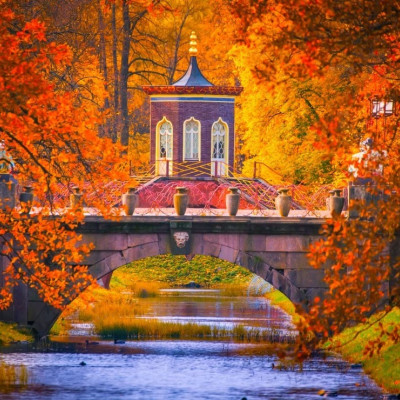 Katalin park, Puskin, Oroszország