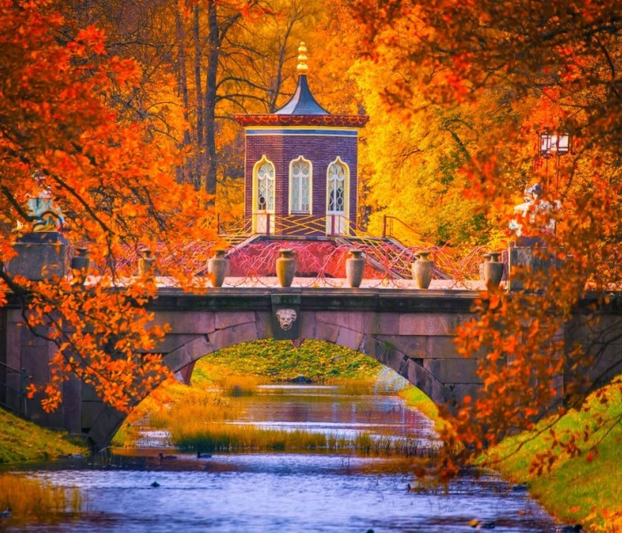 Puzzle - Bluebird - Katalin park, Puskin, Oroszország