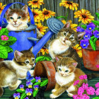 Puzzle - Bluebird - Csintalanság a kertben