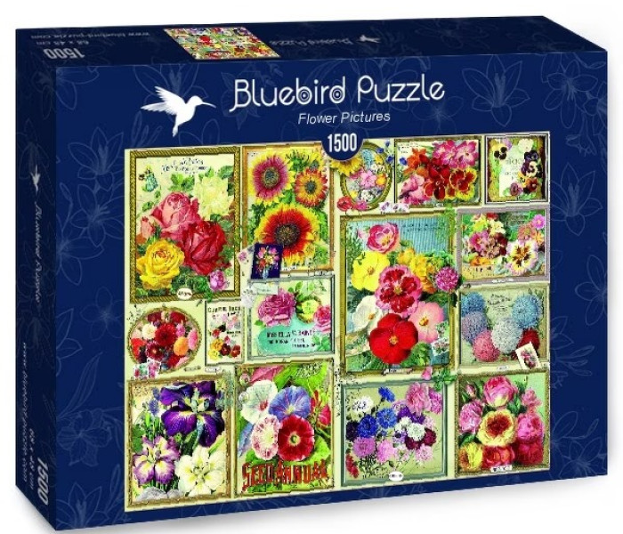 Puzzle - Bluebird - Virágok képei