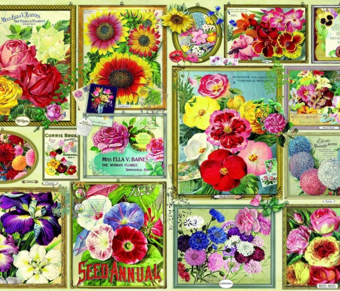 Puzzle - Bluebird - Virágok képei