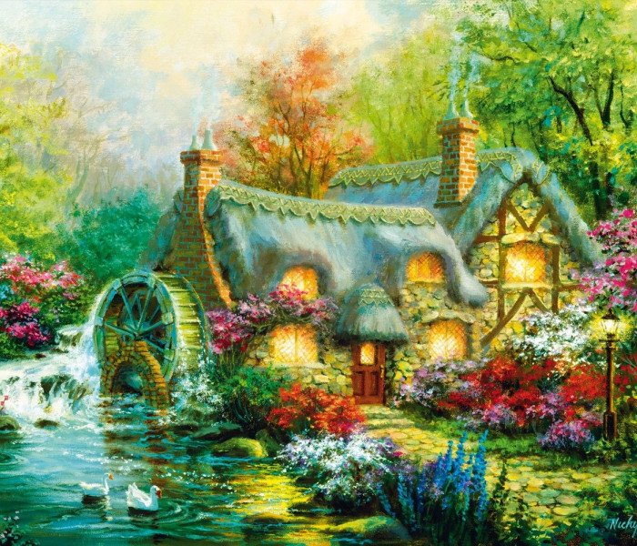 Puzzle - Bluebird - Pihenés vidéken