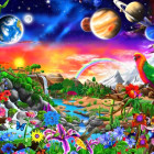 Puzzle - Bluebird - Űrparadicsom