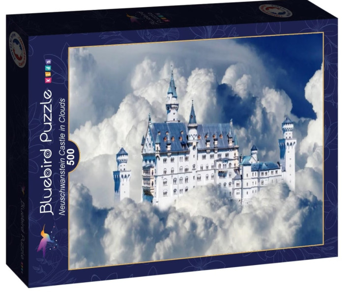 Puzzle - Bluebird - Neuschwanstein kastély a felhőkben