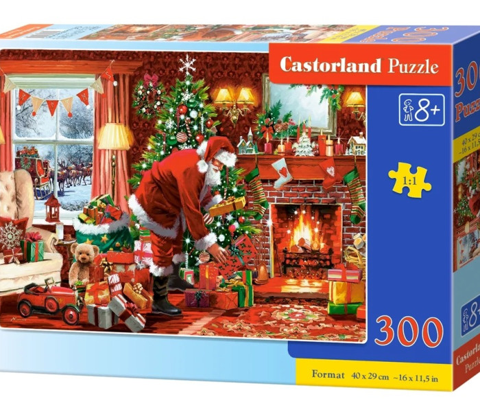 Puzzle - Castorland - Mikulás különleges kiszállítás