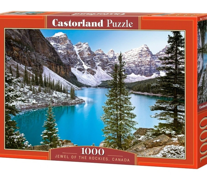 Puzzle - Castorland - A Sziklás-hegység gyöngyszeme, Kanada