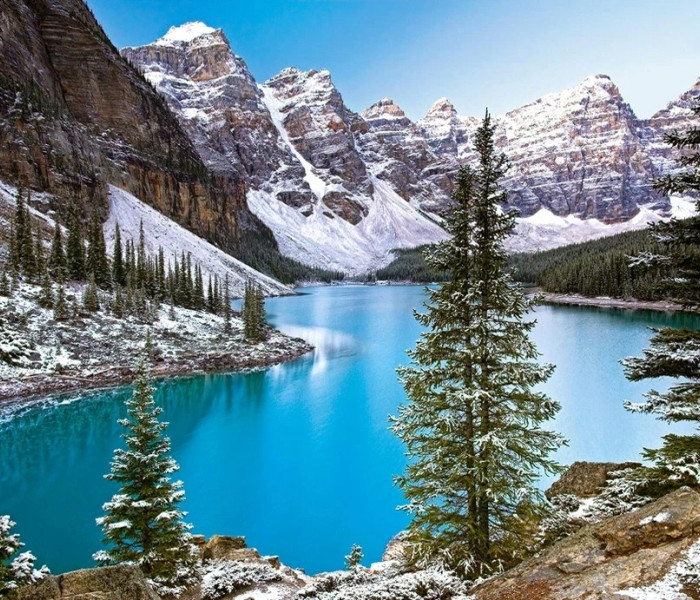 Puzzle - Castorland - A Sziklás-hegység gyöngyszeme, Kanada