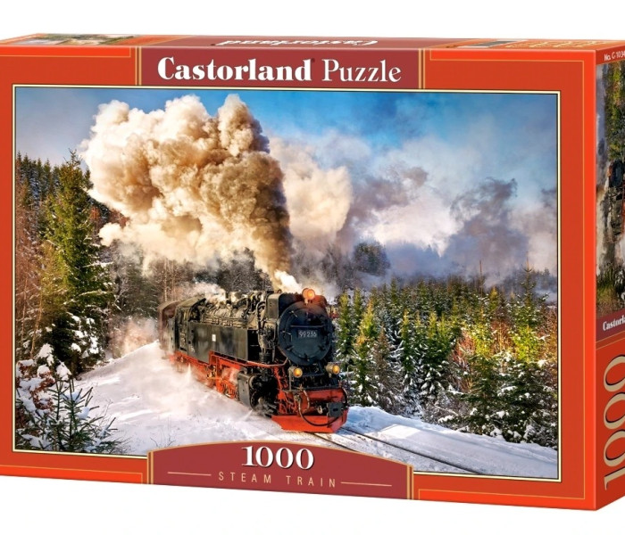 Puzzle - Castorland - Gőzvonat
