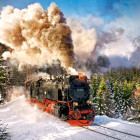 Puzzle - Castorland - Gőzvonat