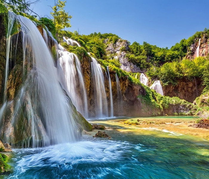 Puzzle - Castorland - A hulló tavak földje