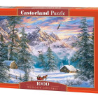 Puzzle - Castorland - Hegyi karácsony