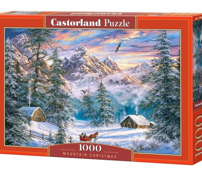 Puzzle - Castorland - Hegyi karácsony