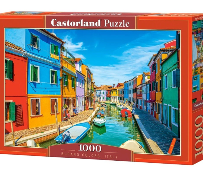 Puzzle - Castorland - Burano Colors, Olaszország
