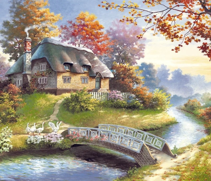 Puzzle - Castorland - Kunyhó