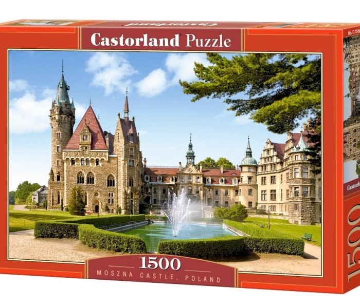 Puzzle - Castorland - Moszna kastély, Lengyelország