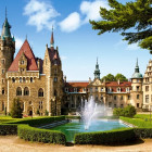Puzzle - Castorland - Moszna kastély, Lengyelország