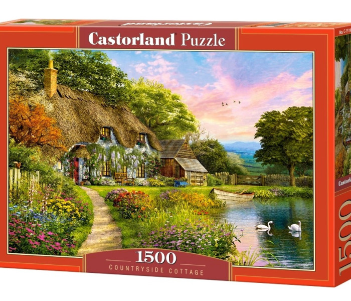 Puzzle - Castorland - Vidéki kunyhó