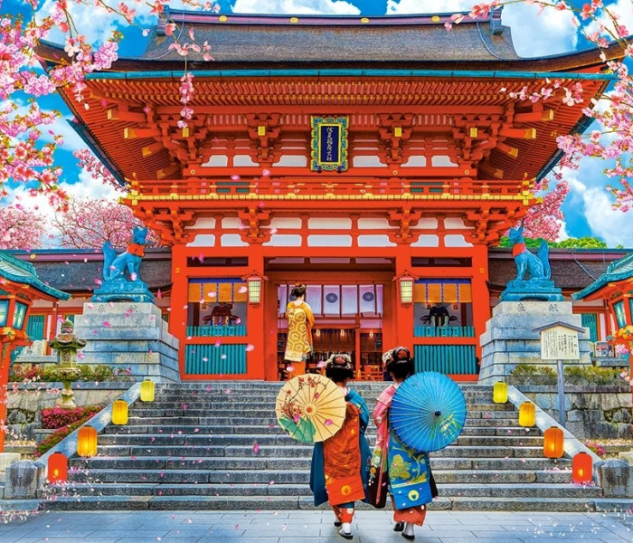 Puzzle - Castorland - Dicséret a tavaszért