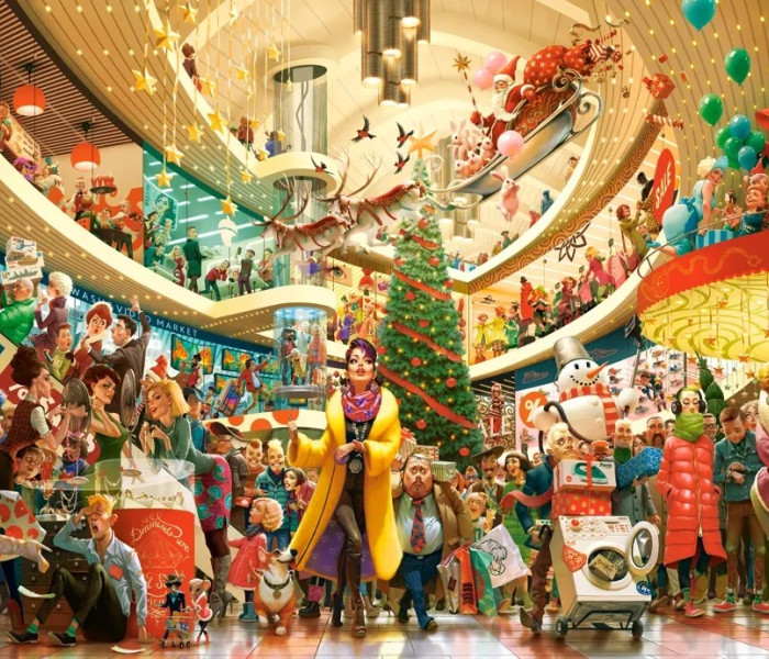 Puzzle - Castorland - Őrült vásárlás