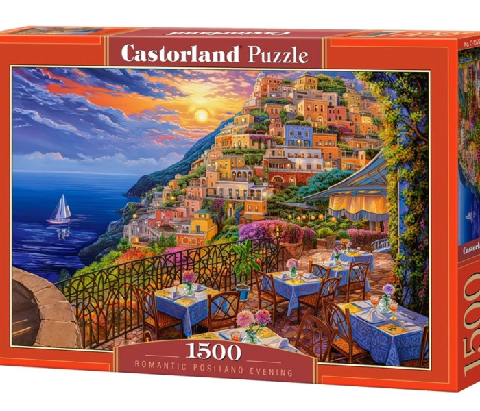 Puzzle - Castorland - Romantikus Positano est