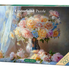 Puzzle - Castorland - Pasztell bazsarózsa